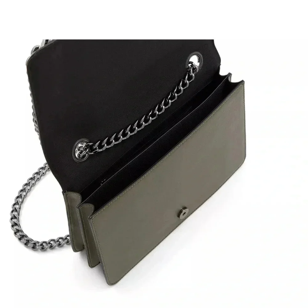 Aldo Chevron Greenwald Chain Link Medium Purse NWT